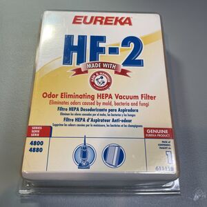 New Eureka HF-2 Odor Eliminating HEPA Filter Fits 4800 Series Vacuums 61111B